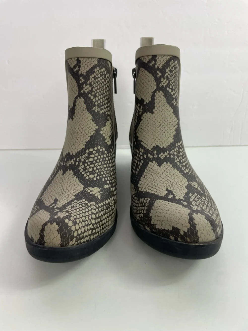 Lucky Brand Basel H2O Snake Print Chelsea Rain Boots‎